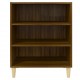 Sonata H Бюфет кафяв дъб 57x35x70 см инженерно дърво