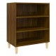 Sonata H Бюфет кафяв дъб 57x35x70 см инженерно дърво