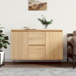 Sonata H Сайдборд, дъб сонома, 104x35x70 см, инженерно дърво - Corpuri, vitrine, biblioteci modulare