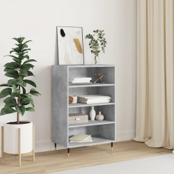 Sonata H Висок шкаф, бетонно сив, 57x35x90 см, инженерно дърво - Corpuri, vitrine, biblioteci modulare