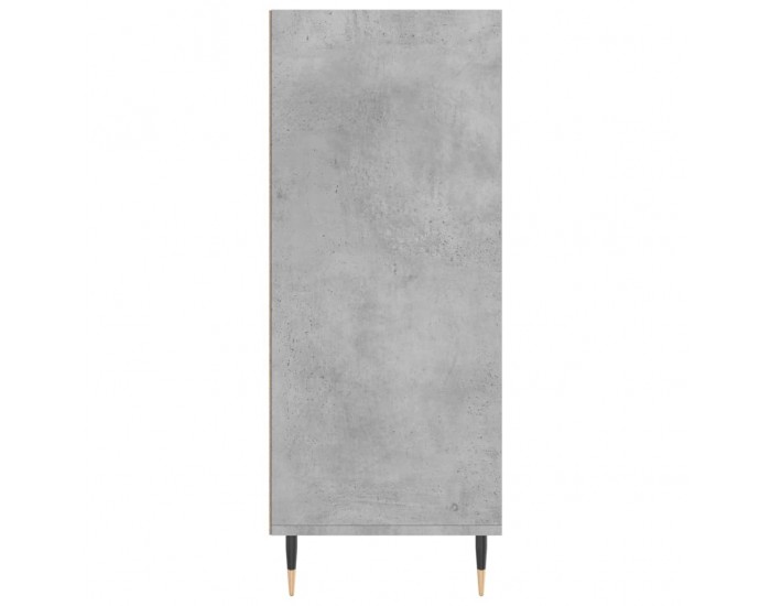 Sonata H Висок шкаф, бетонно сив, 57x35x90 см, инженерно дърво