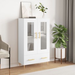 Sonata H Висок шкаф, бял, 69,5x31x115 см, инженерно дърво - Corpuri, vitrine, biblioteci modulare