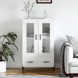 Sonata H Висок шкаф, бял, 69,5x31x115 см, инженерно дърво - Corpuri, vitrine, biblioteci modulare