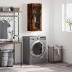 Sonata H Стенен шкаф опушен дъб 34,5x34x90 см