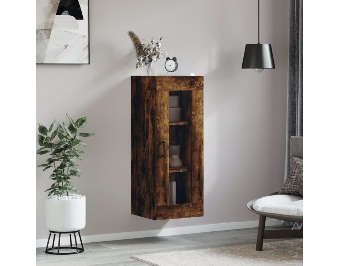 Sonata H Стенен шкаф опушен дъб 34,5x34x90 см