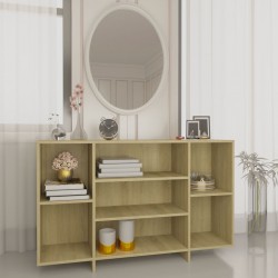 Sonata H Сайдборд, дъб сонома, 120x30x75 см, инженерно дърво - Corpuri, vitrine, biblioteci modulare