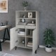 Sonata H Висок шкаф, бетонно сив, 60x36x110 см, инженерно дърво
