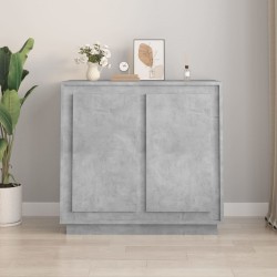 Sonata H Сайдборд, бетонно сив, 80x34x75 см, инженерно дърво - Corpuri, vitrine, biblioteci modulare