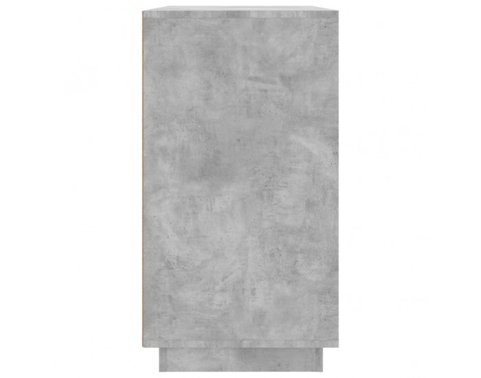 Sonata H Сайдборд, бетонно сив, 80x34x75 см, инженерно дърво
