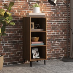 Sonata H Сайдборд, Кафяв дъб, 34,5x32,5x90 см, инженерно дърво - Corpuri, vitrine, biblioteci modulare