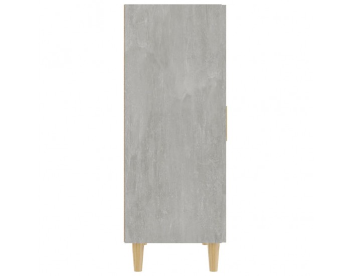 Sonata H Сайдборд, бетонно сив, 70x34x90 см, инженерно дърво