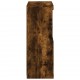 Sonata H Сайдборд с LED светлини, oпушен дъб, 60,5x37x100 см