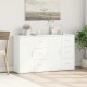 Sonata Dulapuri, 2c., alb, 60x31x70 cm, lemn prelucrat