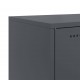 Sonata H Бюфет, антрацит, 100,5x39x107 см, стомана