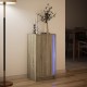 Sonata H Сайдборд с LED, дъб сонома, 42,5x34x85 см, инженерно дърво