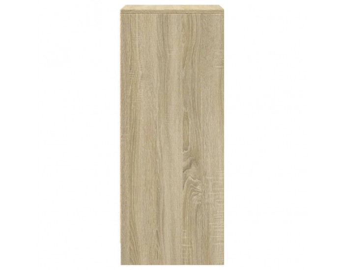 Sonata H Сайдборд с LED, дъб сонома, 42,5x34x85 см, инженерно дърво