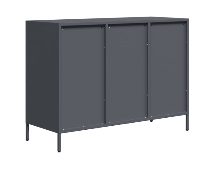 Sonata H Бюфет, антрацит, 101,5x39x73,5 см, студеновалцувана стомана