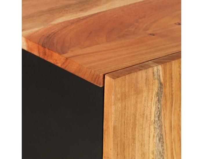 Sonata H Сайдборд с 2 врати, 90x33x75 см, акациево дърво масив