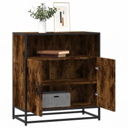 Sonata H Сайдборд, опушен дъб, 68x35x76 см, инженерно дърво - Corpuri, vitrine, biblioteci modulare
