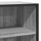 Sonata H Шкаф Grey Sonoma 68x35x76 cm Изработена дървесина и метал