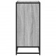 Sonata H Шкаф Grey Sonoma 68x35x76 cm Изработена дървесина и метал