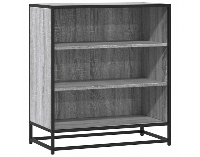 Sonata H Шкаф Grey Sonoma 68x35x76 cm Изработена дървесина и метал