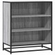 Sonata H Шкаф Grey Sonoma 68x35x76 cm Изработена дървесина и метал