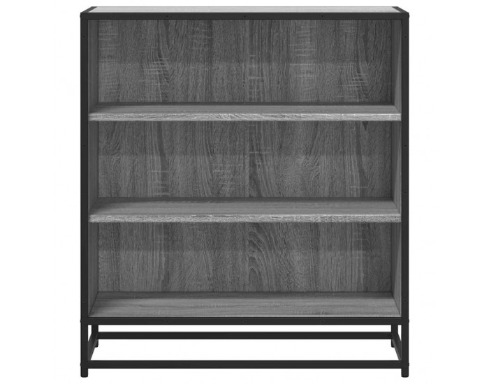 Sonata H Шкаф Grey Sonoma 68x35x76 cm Изработена дървесина и метал