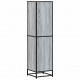 Sonata H Висока дъска Grey Sonoma 35,5x35x139cm Обработено дърво и метал