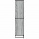 Sonata H Висока дъска Grey Sonoma 35,5x35x139cm Обработено дърво и метал
