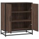 Sonata H Бюфет Кафяв дъб 68x35x76 cm Изработена дървесина и метал