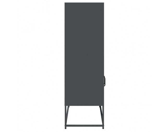 Sonata H Висока дъска антрацит 68x39x123 cm Стомана