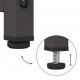 Sonata H Шкаф черен 36x39x107 cm Студено валцувана стомана