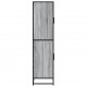 Sonata H Висока дъска Grey Sonoma 68x35x139 cm Инженерна дървесина