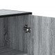 Sonata H Висока дъска Grey Sonoma 68x35x139 cm Инженерна дървесина