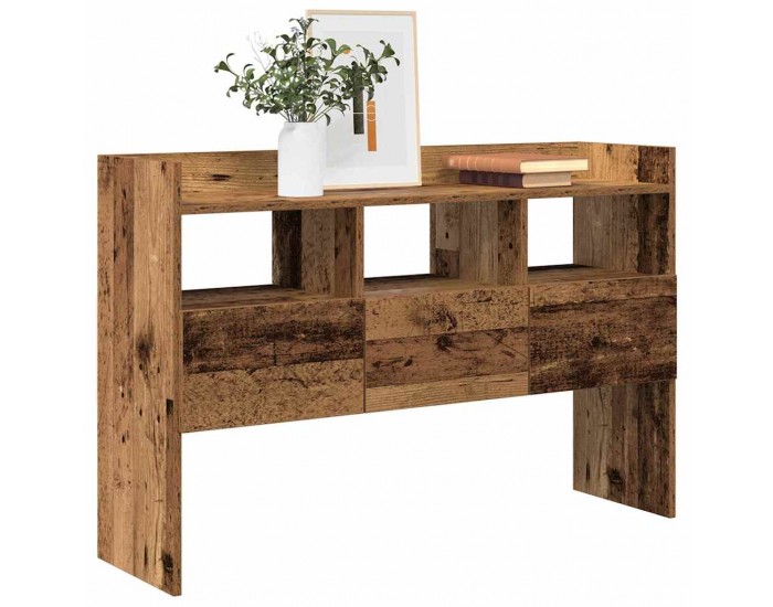 Sonata H Шкаф за хранене Old Wood 105x30x70 cm Инженерна дървесина