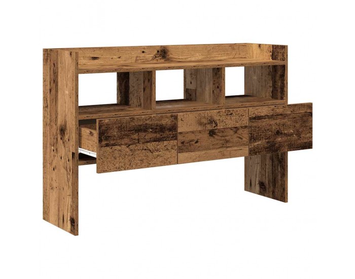 Sonata H Шкаф за хранене Old Wood 105x30x70 cm Инженерна дървесина