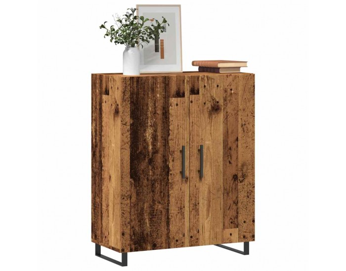 Sonata H Шкаф за хранене Old Wood 69,5x34x90 cm Инженерна дървесина