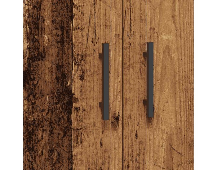 Sonata H Шкаф за хранене Old Wood 69,5x34x90 cm Инженерна дървесина