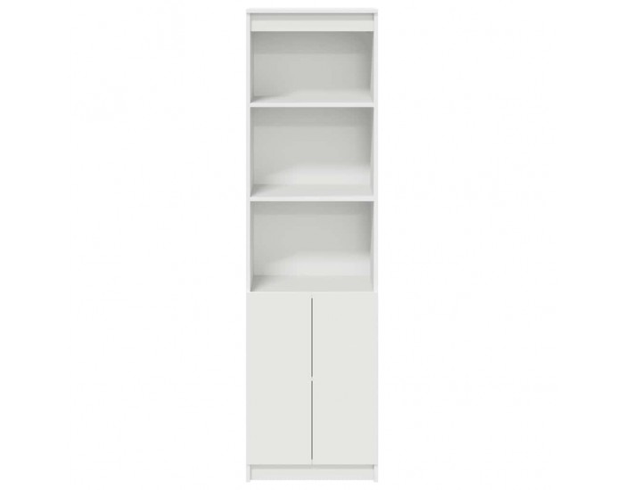 Sonata H Висок шкаф, бял, 50x35x180 cм инженерно дърво