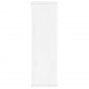 Sonata H Страничен шкаф ODDA White 40x24x79 cm Масивна дървесина Бор