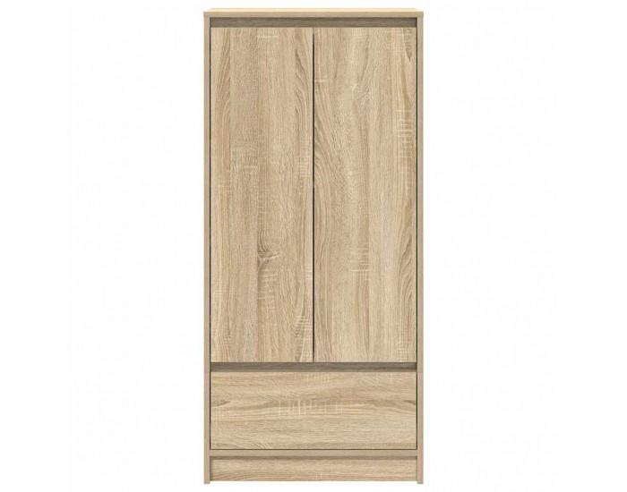Sonata H Шкаф с чекмеджета, дъб сонома 55,5x34x119,5 см, инженерно дърво