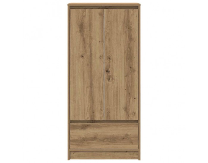 Sonata H Шкаф с чекмеджета, дъб артизан 55,5x34x119,5 см инженерно дърво