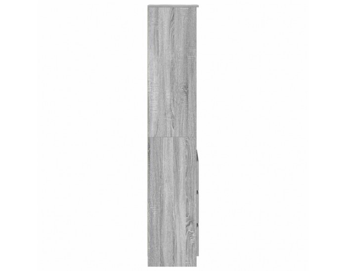 Sonata H Висока дъска сив сонома 37,5x35x180 см инженерно дърво