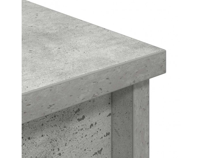 Sonata H Висока дъска Concrete Grey 37,5x35x180 cm Инженерна дървесина