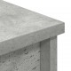 Sonata H Висока дъска Concrete Grey 37,5x35x180 cm Инженерна дървесина