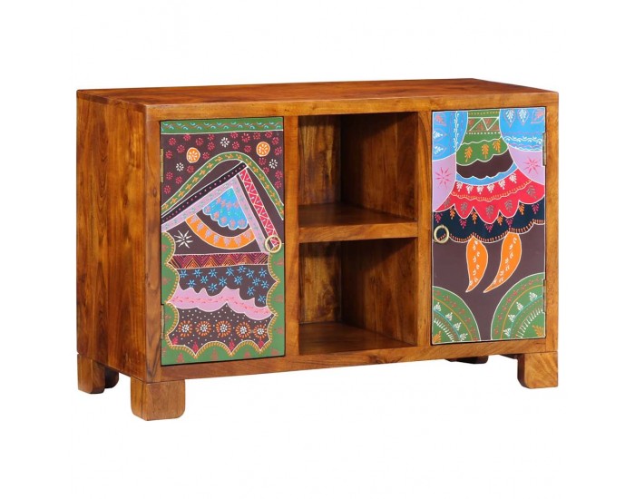 Sonata H Бюфет Multicolour 90x35x60 Масивна дървесина Акация