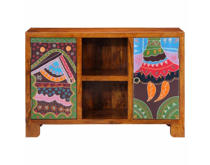 Sonata H Бюфет Multicolour 90x35x60 Масивна дървесина Акация
