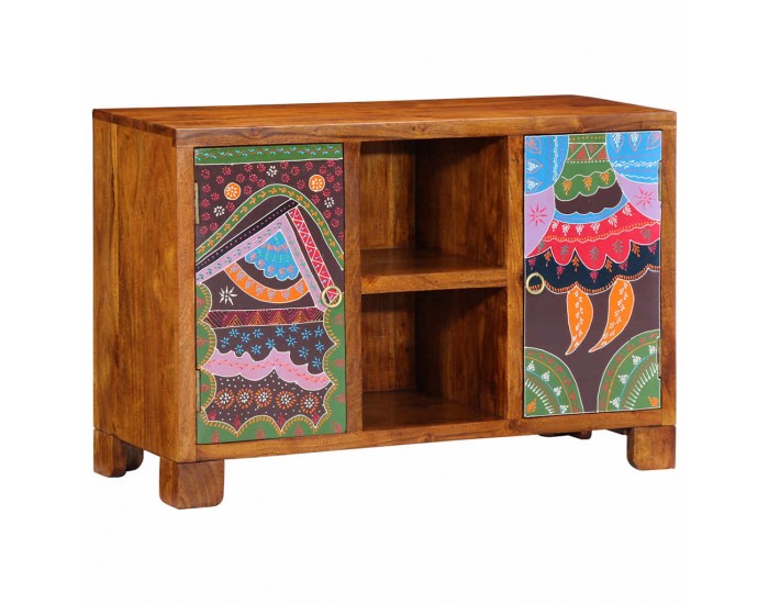 Sonata H Бюфет Multicolour 90x35x60 Масивна дървесина Акация