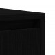 Sonata H Сайдборд, Черен дъб, 85x34x76 см, инженерно дърво